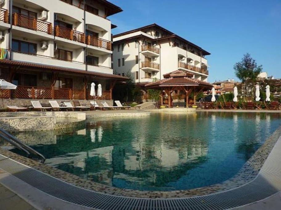Apartament Studio Comfort Primorsko Mm Complex Luaran gambar